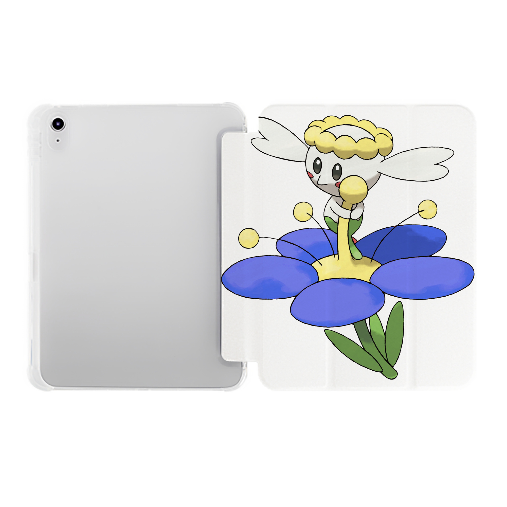 （画像用） ポケットモンスター Pokémon IPad ケース ペン収納付き 三つ折りスタンド PUレザー×シリコン 対応機種9.5/10.5/10.9インチ